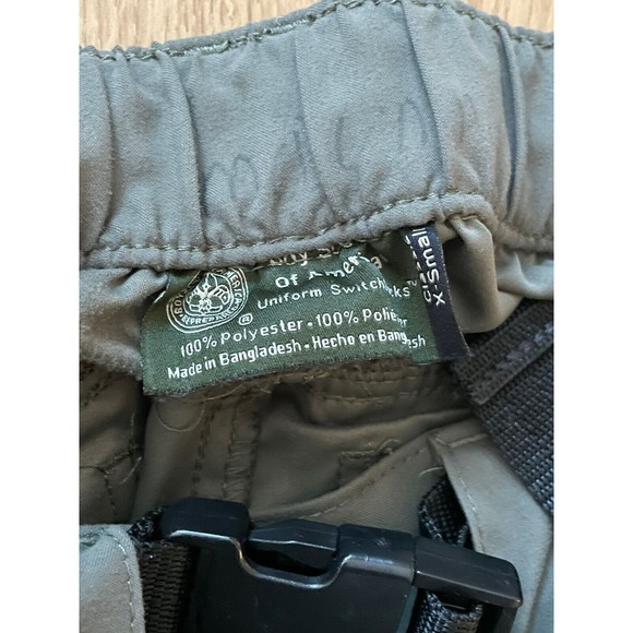 Boy Scouts Of America Boys‎ Cargo Shorts Size XSmall Green Outdoor Hiking Shorts - Picture 4 of 4